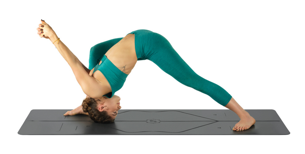 Beautiful woman practice yoga. Yoga poses. Set of yoga asanas for a slim  body. Yoga sequence vector design. 13340660 Vector Art at Vecteezy